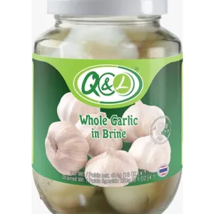 whole garlic in brine