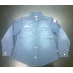 Kids denim Shirt. - Image 2