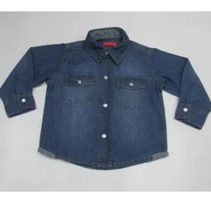 Kids denim Shirt. - Image 3