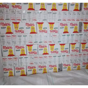 Meera Spaghetti 400g long life dry pasta low price from Factory certified company ISO 9001 Halal - Image 3