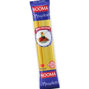 Nooma Dried Pasta 200g| Spaghetti Durum Wheat | Made in Egypt Hot Prices | ISO 9001 & Halal by Boom Plus for Manufacturing & Commerce