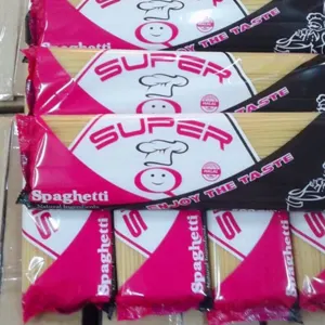 Spaghetti Dry Pasta 500 g Hard Wheat Super Q Pink and Black Brand Pasta Egyptian Product Pasta - Image 2