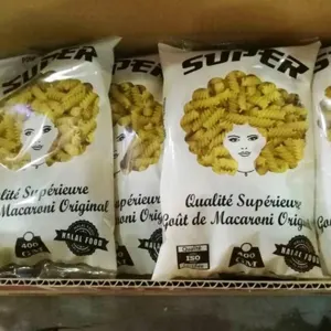 Shortcut Dry Pasta All Types - 400 g Durum Wheat Super White Brand Pasta Egyptian Product - Macaroni, twist, fusilli - Image 2