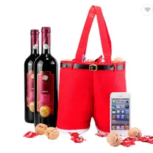 Christmas Santa Pants Candy Bag - Image 2