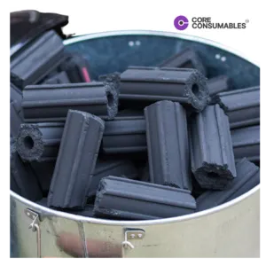 Hexagonal Coconut Shell Charcoal Briquettes
