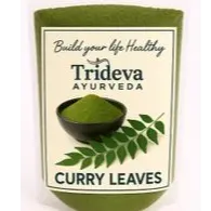 Curry Leaves Powder 200g | Karuveppilai | Kadi Patta | Karibevu for Hair Strong and Shiny | Hair Growth | by Trideva Ayurveda