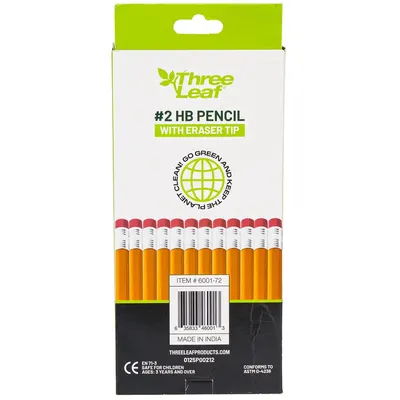 Three Leaf 2HB Pencil 12-pack - Image 2