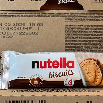 Nutella Biscuits 166gr Available
