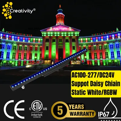 New Design ETL UL Listed RGBW LED Wall Washer Light IP67 Architectural Lighting - Image 3