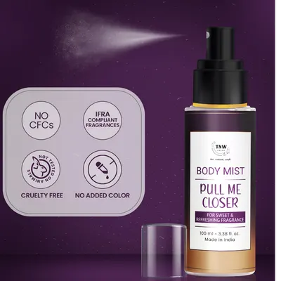 TNW – The Natural Wash Pull Me Closer Body Mist | With Sweet & Refreshing Fragrance | For Long-lasting freshness - Image 2
