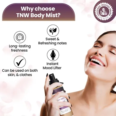 TNW – The Natural Wash Pull Me Closer Body Mist | With Sweet & Refreshing Fragrance | For Long-lasting freshness - Image 3