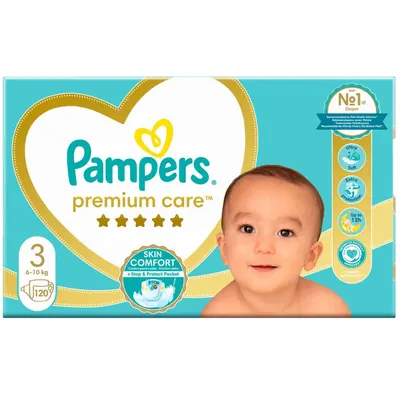 Pampers diapers Premium Value Pack S3 60 - Image 2