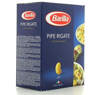 Barilla nr 91 Pipe Rigate 500g - Image 2