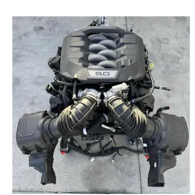 Ford 5.0L Coyote V8 engine paired with Tremec TR-6060 6-speed manual transmission