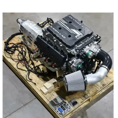 Cadillac LT4 Supercharged 6.2L Engine & 10-Speed Automatic Transmission Combo Complete Drop-In Package - Image 2