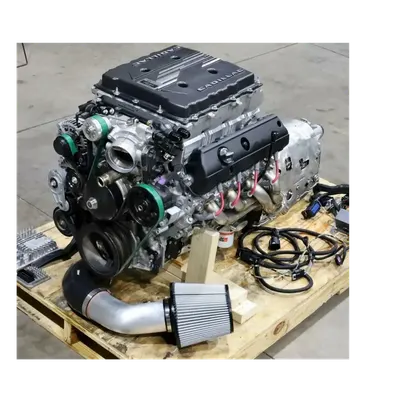 Cadillac LT4 Supercharged 6.2L Engine & 10-Speed Automatic Transmission Combo Complete Drop-In Package - Image 3