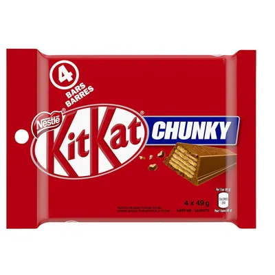 Nestle Kit Kat Chunky 4pk 128g - Image 2
