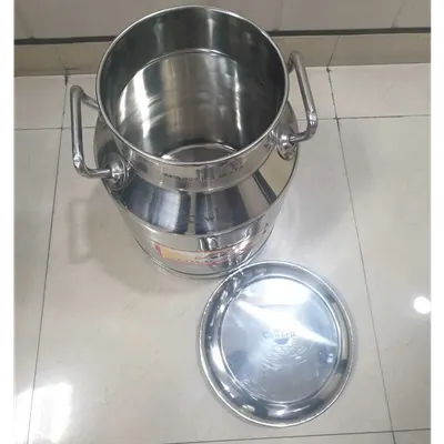 Stainless Steel Milk Can Capacity 20 Litre - Image 2