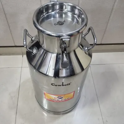 Stainless Steel Milk Can Capacity 50 Litre ( Locking Type ) - Image 2