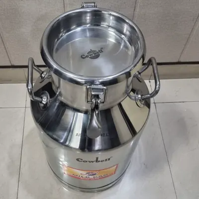 Stainless Steel Milk Can Capacity 40 Litre ( Locking Type ) - Image 3
