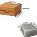 RMY Natural Grey Himalayan Salt Block 10x10x5cm - Image 2