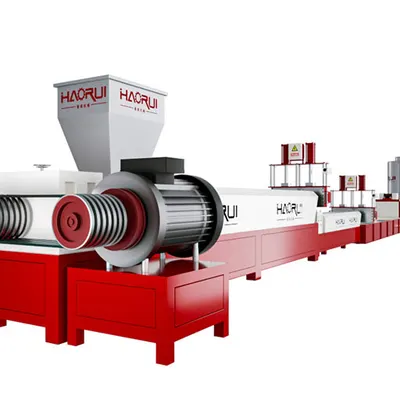 Hotsale Precise PET Granulator Line with Single Screw in Plastic Recycling Plant - Image 3