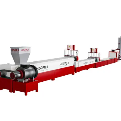 Hotsale Precise PET Granulator Line with Single Screw in Plastic Recycling Plant - Image 4