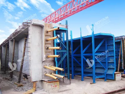 Precast T Beam Mold for Highway Bridge Construction – Hydraulic Opening, Custom Length up to 40m - Image 3