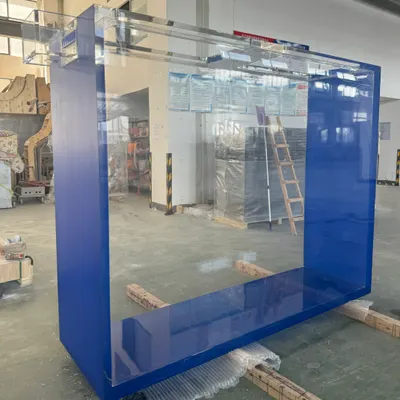 Large Arc Acrylic Fish Tank Aquarium for Shopping Mall Marine Display Systems - Image 2
