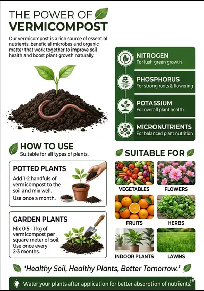 AMB EcoHarvest premium organic vermicompost fertilizer - Image 4