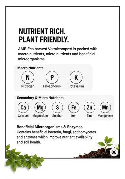 AMB EcoHarvest premium organic vermicompost fertilizer - Image 7