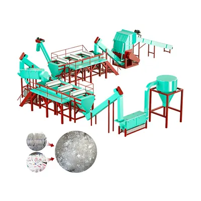 Competive Price Automatic PP PE Film Woven Bag Washer for Plastic Recycling - Image 5
