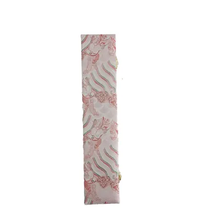 Art Paper Hand Scroll Song Brocade Framed  Brocade Box Set with Pink Color or  Sky Blue Color for Graduation Gift to Friend