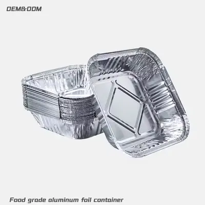 Disposable Food Grade Aluminum Foil Containers - Image 3