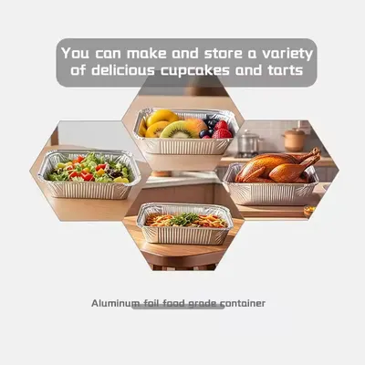 Disposable Food Grade Aluminum Foil Containers - Image 4