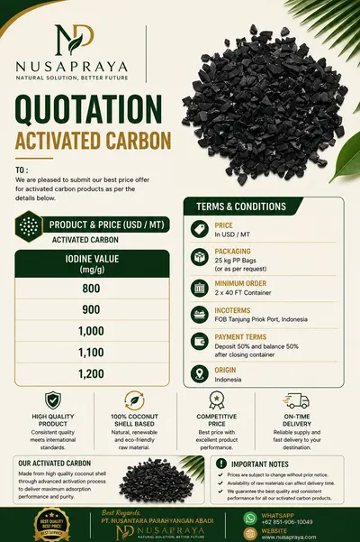 High-Performance Activated Carbon Adsorbent