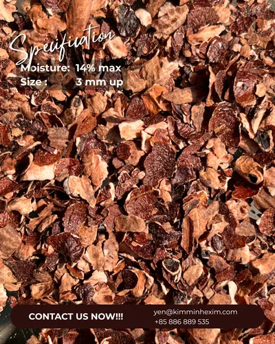 KMI CASHEW HUSK & CASHEW HUSK PELLETS from Vietnam for tanning and industrial with bulk quantity and competitive price - Image 7