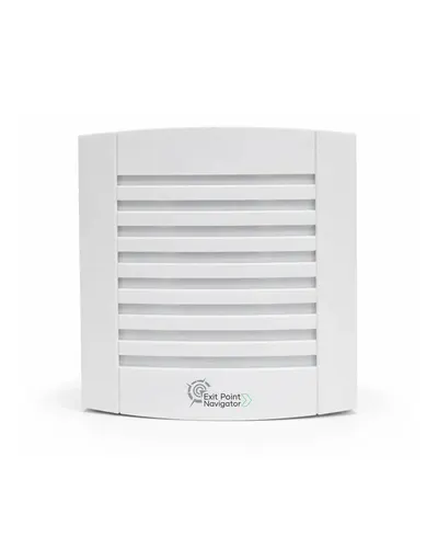 Adam Voice Alarm Series Plus – Exit Point Navigator Sounder with Speech (White)