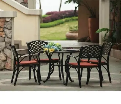 High quality aluminum chair for outdoor by Foshan Yijun Metal Co.