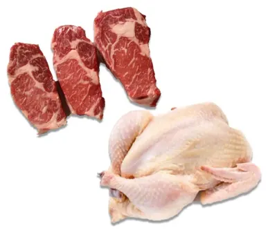 Assorted Meat And Poultry Brazil by SunGold Oil Factory