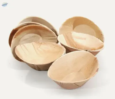 Areca Palm Leaf Plates by BR Global Trade