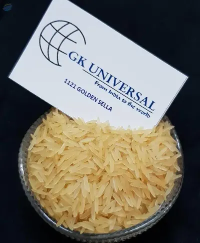 1121 Golden Sella Basmati Rice by GK Universal