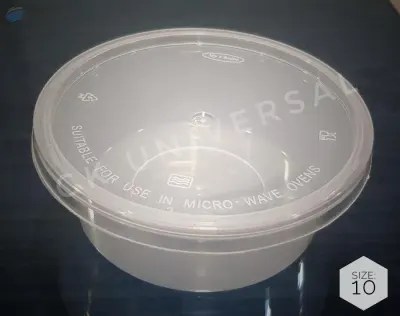 10 Oz Round PP Disposable Food Containers