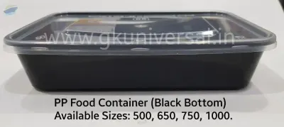 500 Ml PP Disposable Food Container by GK Universal