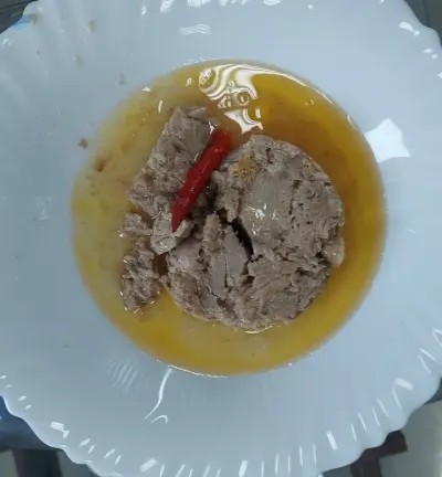 Canned Tuna Chunk  With Chili, Size 160grs