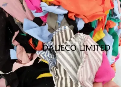 Fabric Cuttings (Clips) Mix Colors Mix QualitY by Dalieco Limited
