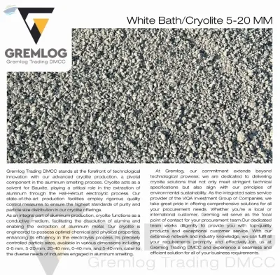 Cryolite / Secondary Cryolite 5 - 20 mm