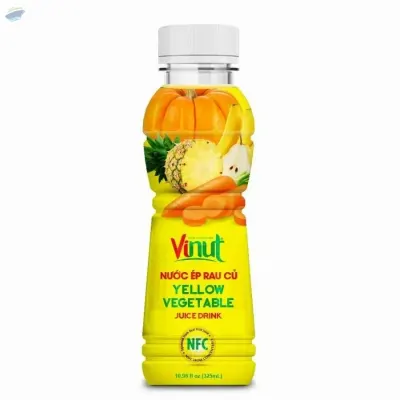 10.98 Fl Oz VINUT Bottle Yellow Vegetable Juice by NAM VIET FOODS & BEVERAGE JSC