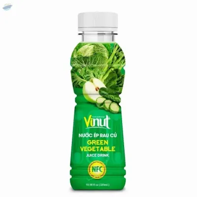 10.98 Fl Oz VINUT Bottle Green Vegetable Juice by NAM VIET FOODS & BEVERAGE JSC