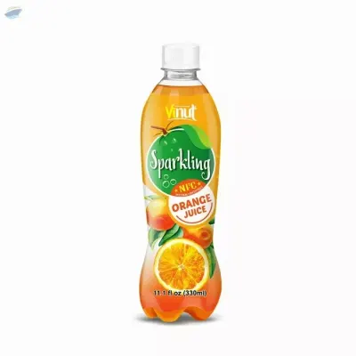 11.1 Fl Oz VINUT Sparkling Orange Juice Drink by NAM VIET FOODS & BEVERAGE JSC